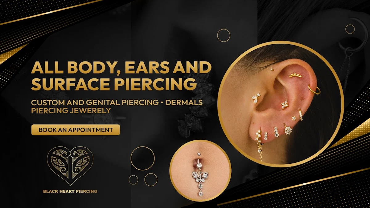 Black Heart Body Piercing Cairns