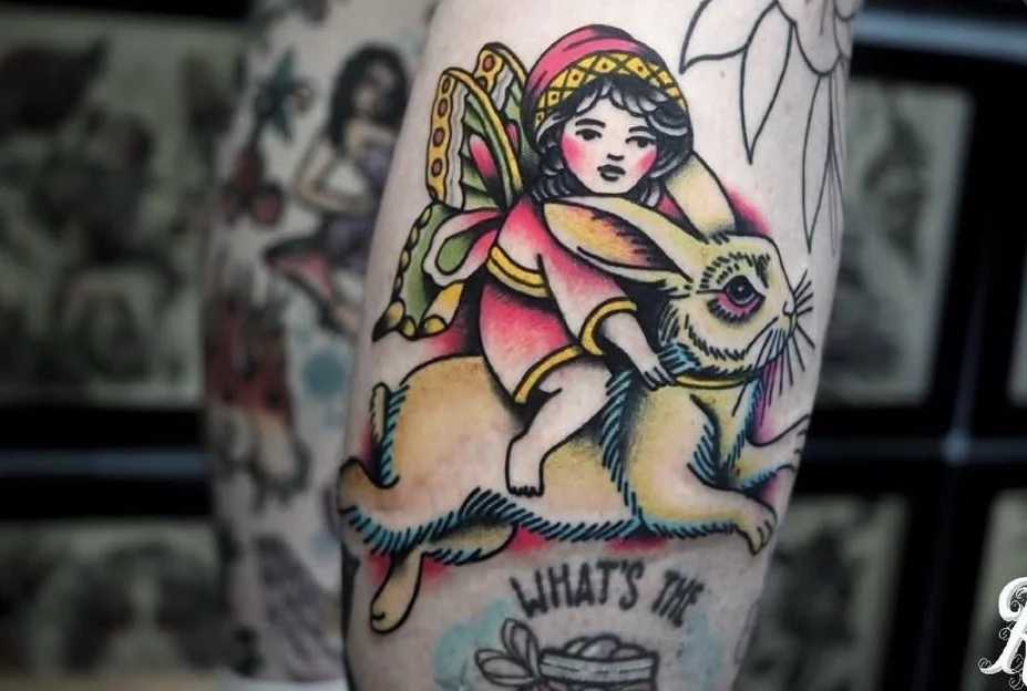 Royal Blue Tattoo